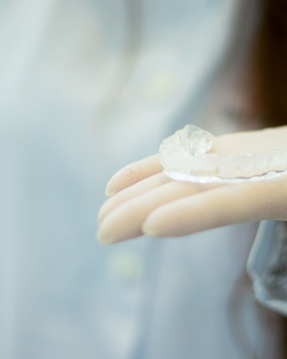 Custom-fitted Zoom take-home whitening tray prepared at The Port Dental Clinic in Calgary NE